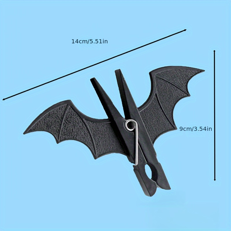 Bat Shape Mini Hanging Clips For Socks Windproof Ties - Temu