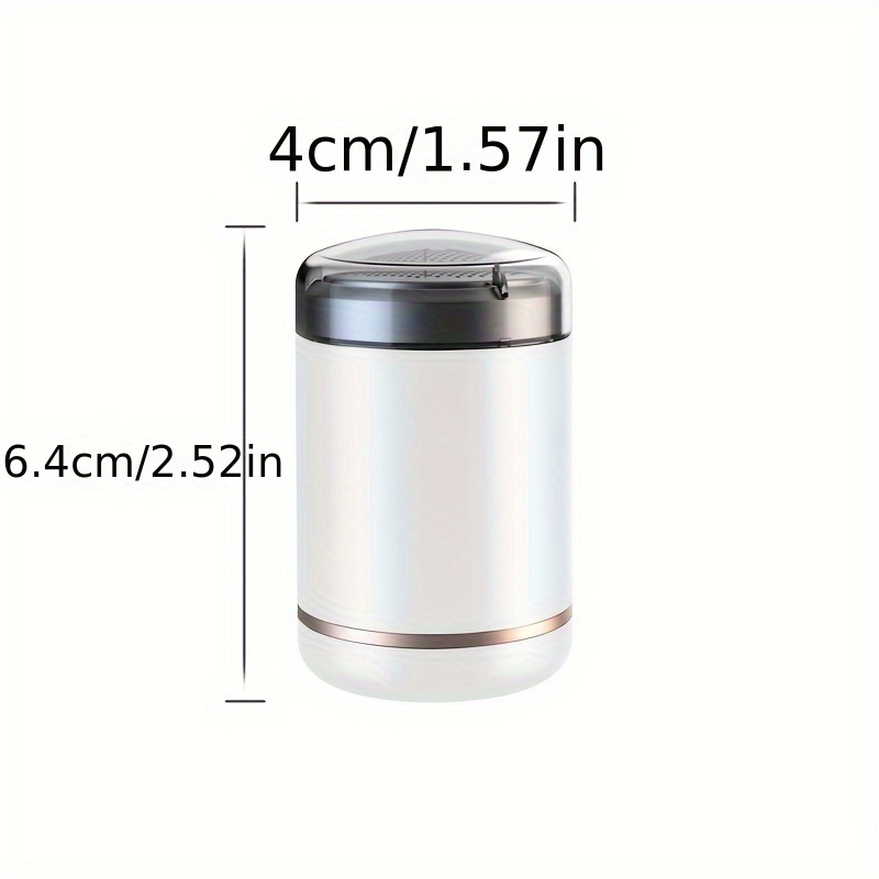   portable mini shaver for men usb rechargeable compact beard trimmer with 60 min   titanium alloy blades water washable heads ideal for travel car use   3 extra blades mini portable shaver Product details 4