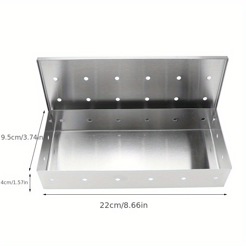 Stainless Steel Smoke Box Smoker Box For Gas Grill Or - Temu Mexico