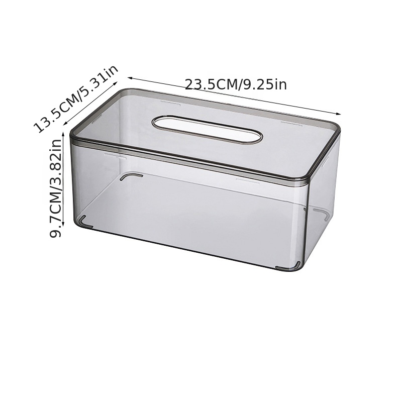 Caja de pañuelos de acrílico de escritorio rectangular fabricantes,  proveedores - Caja de pañuelos de acrílico de escritorio rectangular  personalizada al por mayor - Yageli