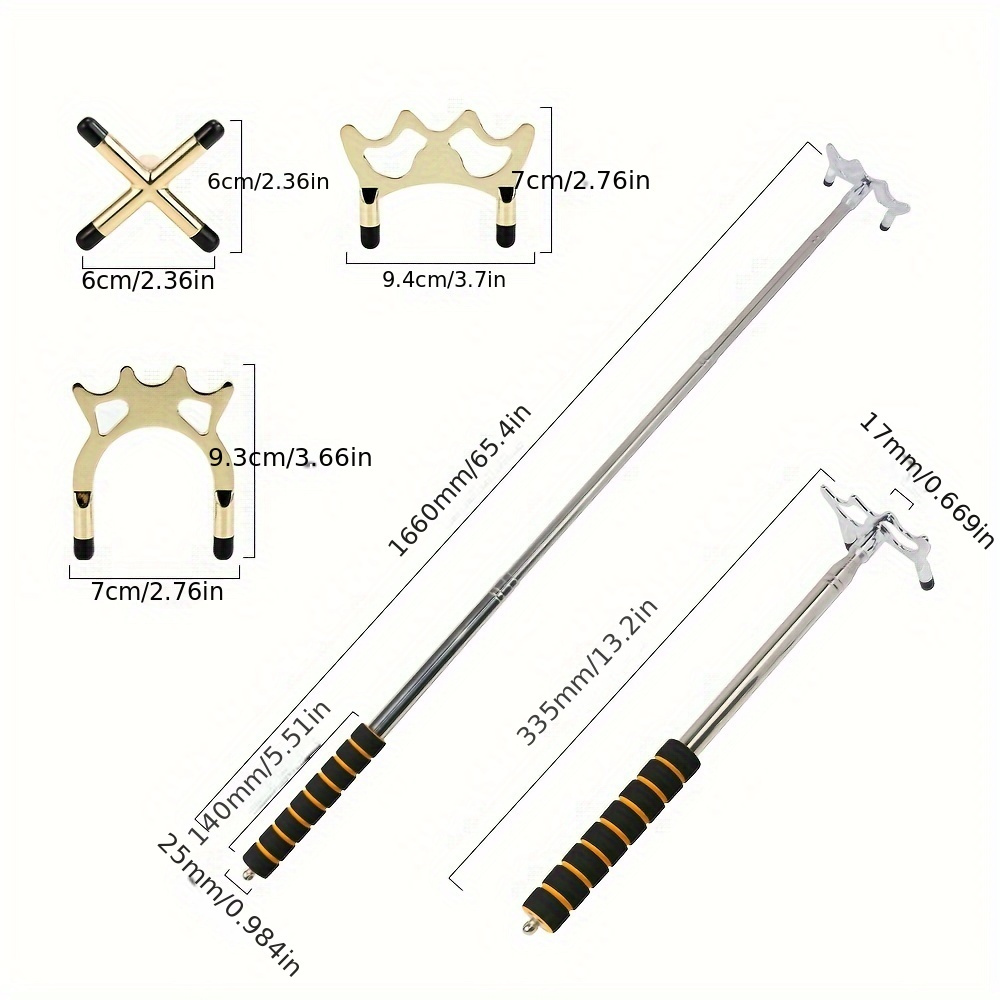 Support De Queue De Billard – 8 Trous – Bois Haute Densité – Marron Rétro – 30x30x60 Cm – Pour Club, Maison, Bar – Facile à Monter