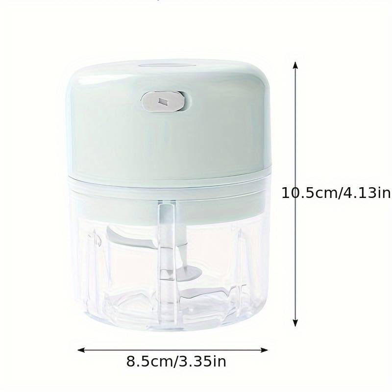 3 color options compact electric garlic press for home and restaurant use with stainless steel blades quickly crushes garlic and ginger ideal for   food preparations Product details 4