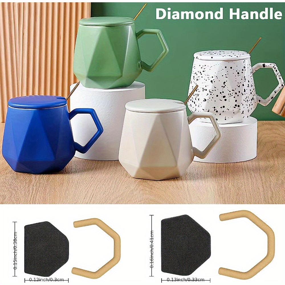 Cup Handle Molds Clay Pottery Cup Handle Molds Clay Tools - Temu