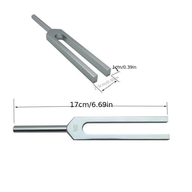 Tuner Diapason 528c 528hz Tuner avec maillet Set pour la