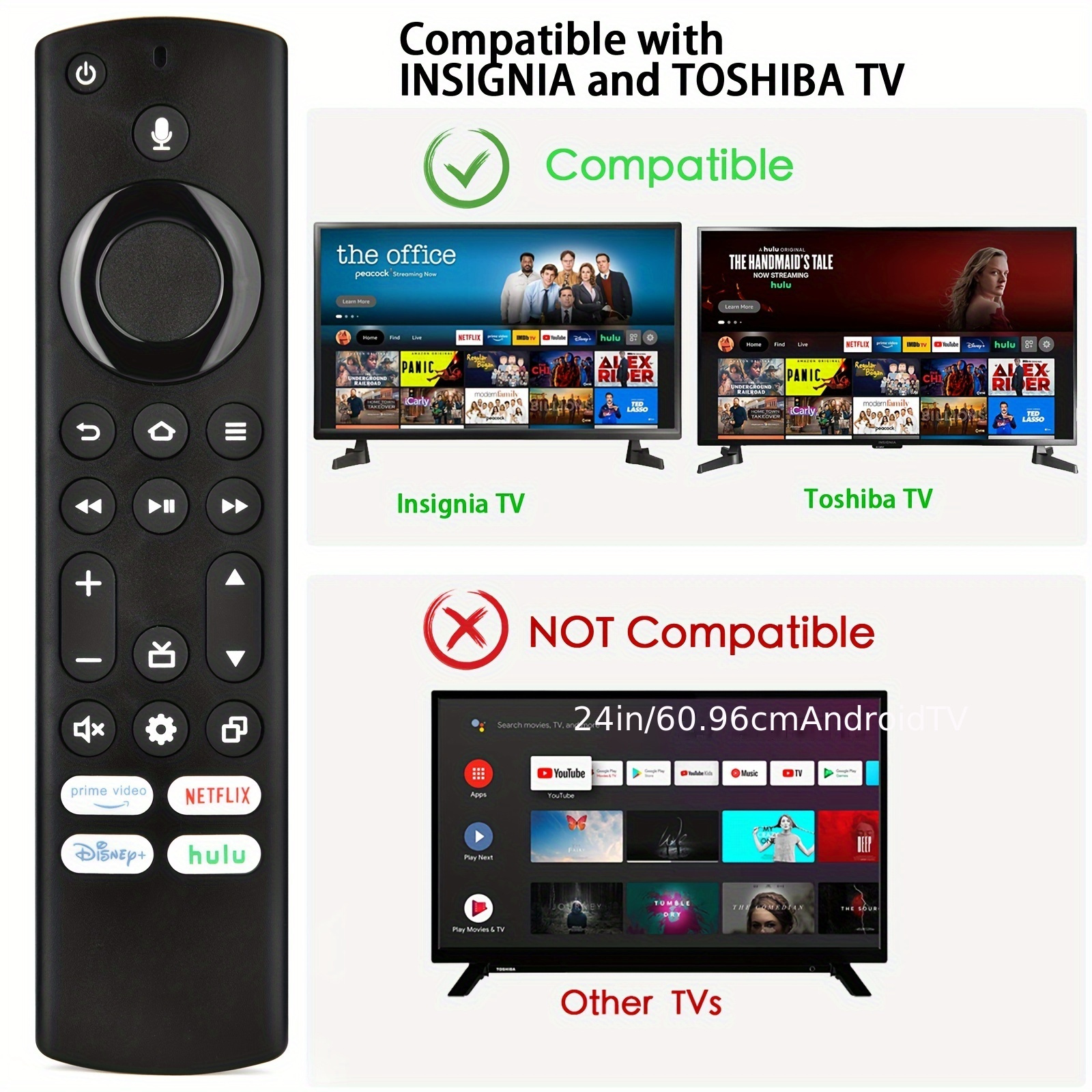 Reemplazo Universal Control Remoto Toshiba Ct-8541, Controles Remotos Tv  Toshiba Perfecta Sustitución Televisores Toshiba, Lcd, Led Hdtv. Control  Remoto Universal Tv Toshiba - Hogar Inteligente - Temu