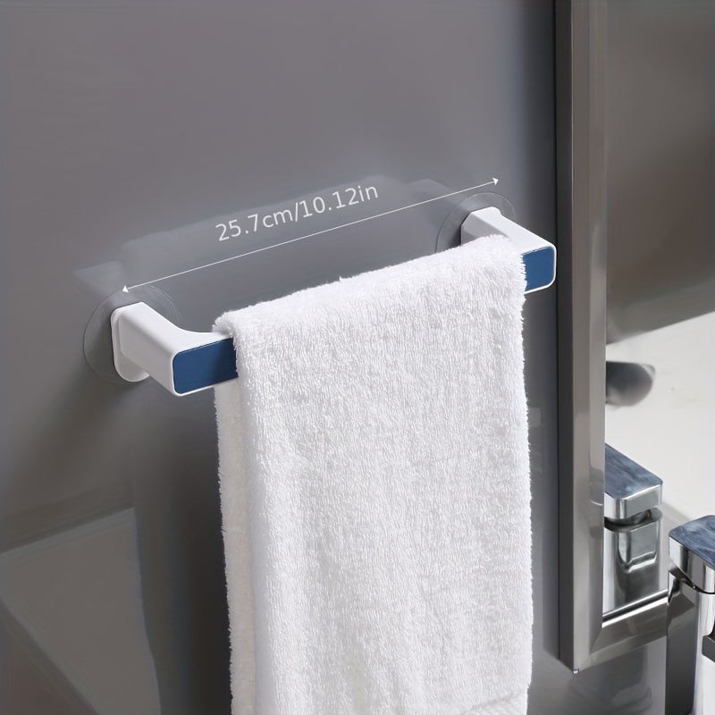 Toallero para toallas enrolladas, toallero para baño, organizador de baño  de metal montado en la pared, soporte para toallas de baño de pared para