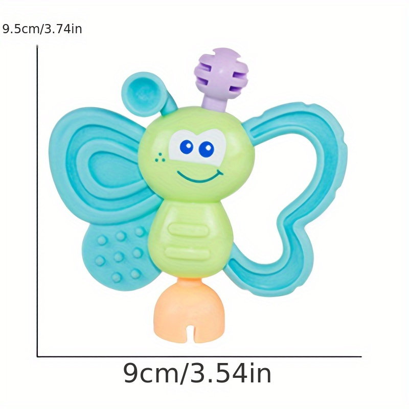 

Charming Insect Shaker: Baby's First Rattle - Safe For Teething, Ages 0-3