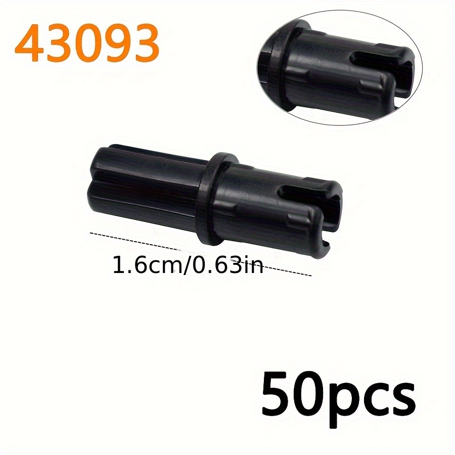 Image of Pin With Friction Peg Technical Parts Axle Moc Building Blocks Connector Bricks Toy Compatible 2780 3673 4274 32556 11214