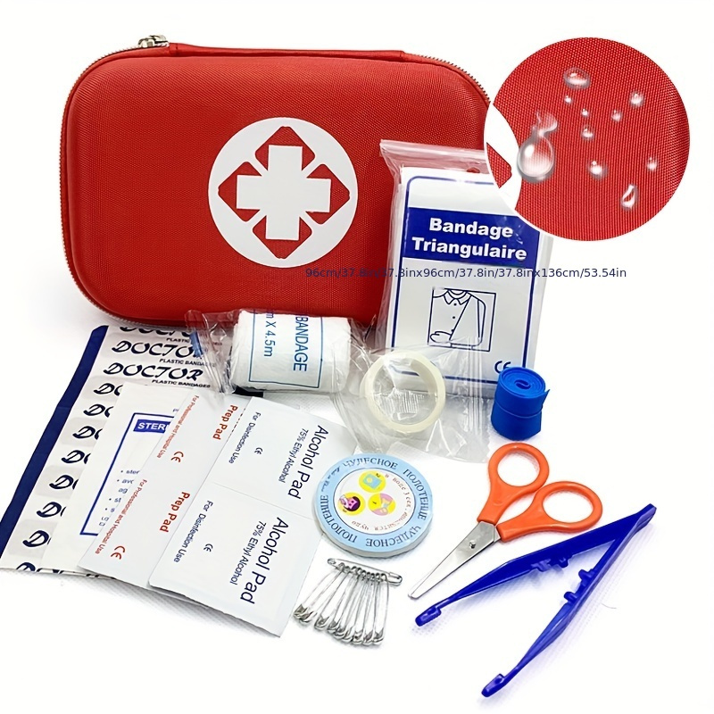 Large Capacity Family Medicine Organizer Box Portable First Aid