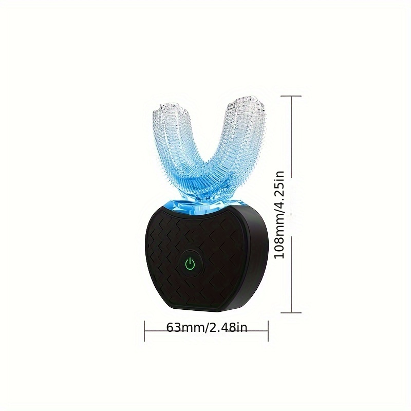 Tooth cleaner, Electric Toothbrush Adults, Soundwave technology U-Shaped Toothbrushes for, Mouth Cleansing and massage