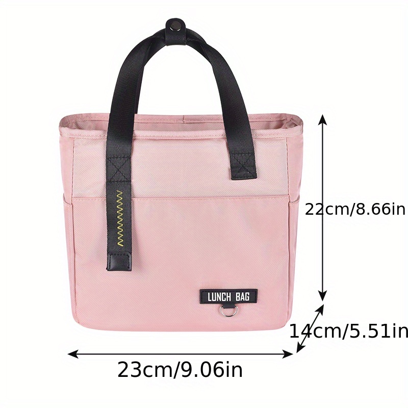 Adult Kids Lady Lunch Bag Reusable School Picnic Insulated Waterproof Bags
