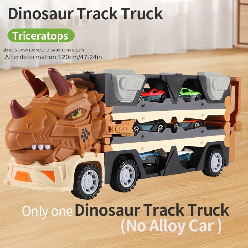 Caminhão De Dinossauro Dobrável Armazenamento Deformação Ejeção