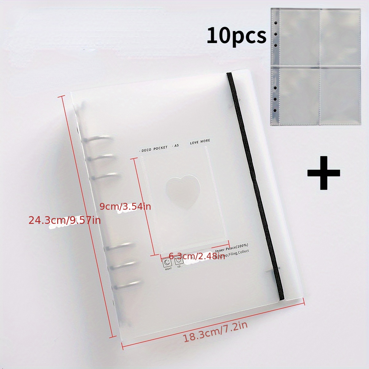 Diy Cover Storage Book Four square Grid Card Book Polaroid - Temu