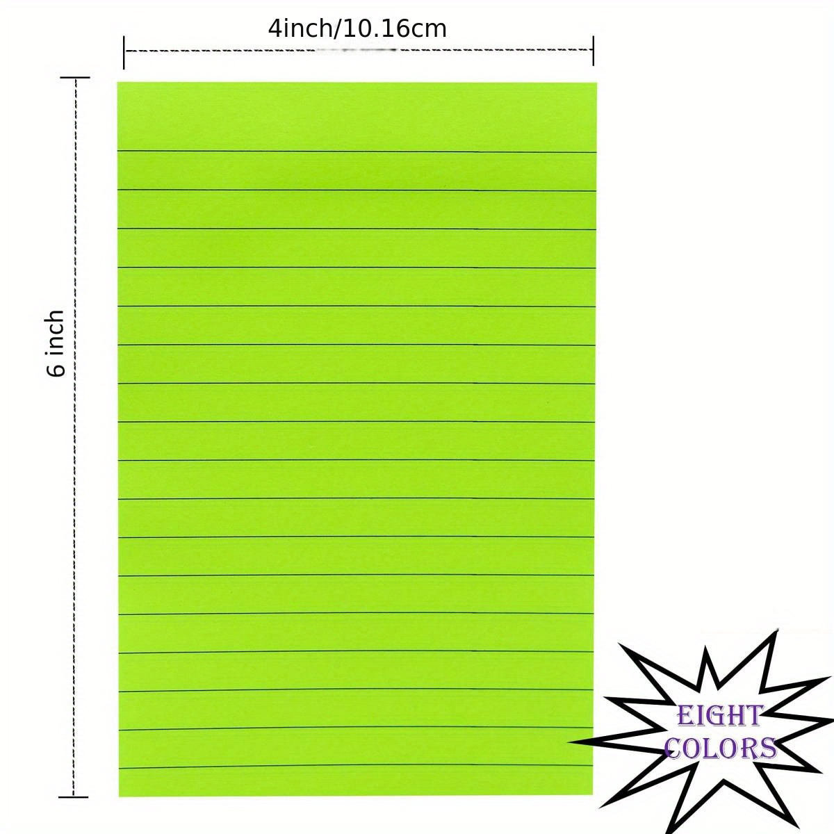Kokuyo Tack Memo N Quick Index Sticky Notes - Large 2.5 cm x 2.5 cm - Green - Pack of 2