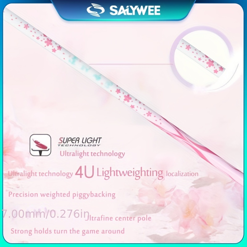 SALYWEE Professional Badminton Racket - Carbon Racket For Competition & Training