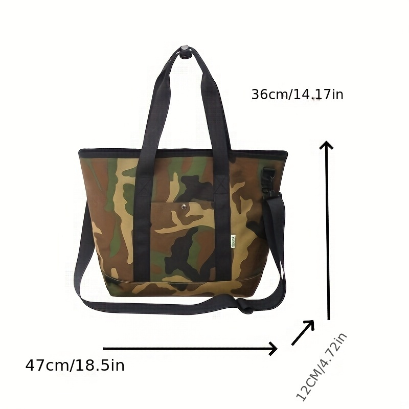 Tote Bag COLOR/STYLE： Camo Zip Hunter's Tote Bag With Strap, Camo | Packs, Bags & Vest
