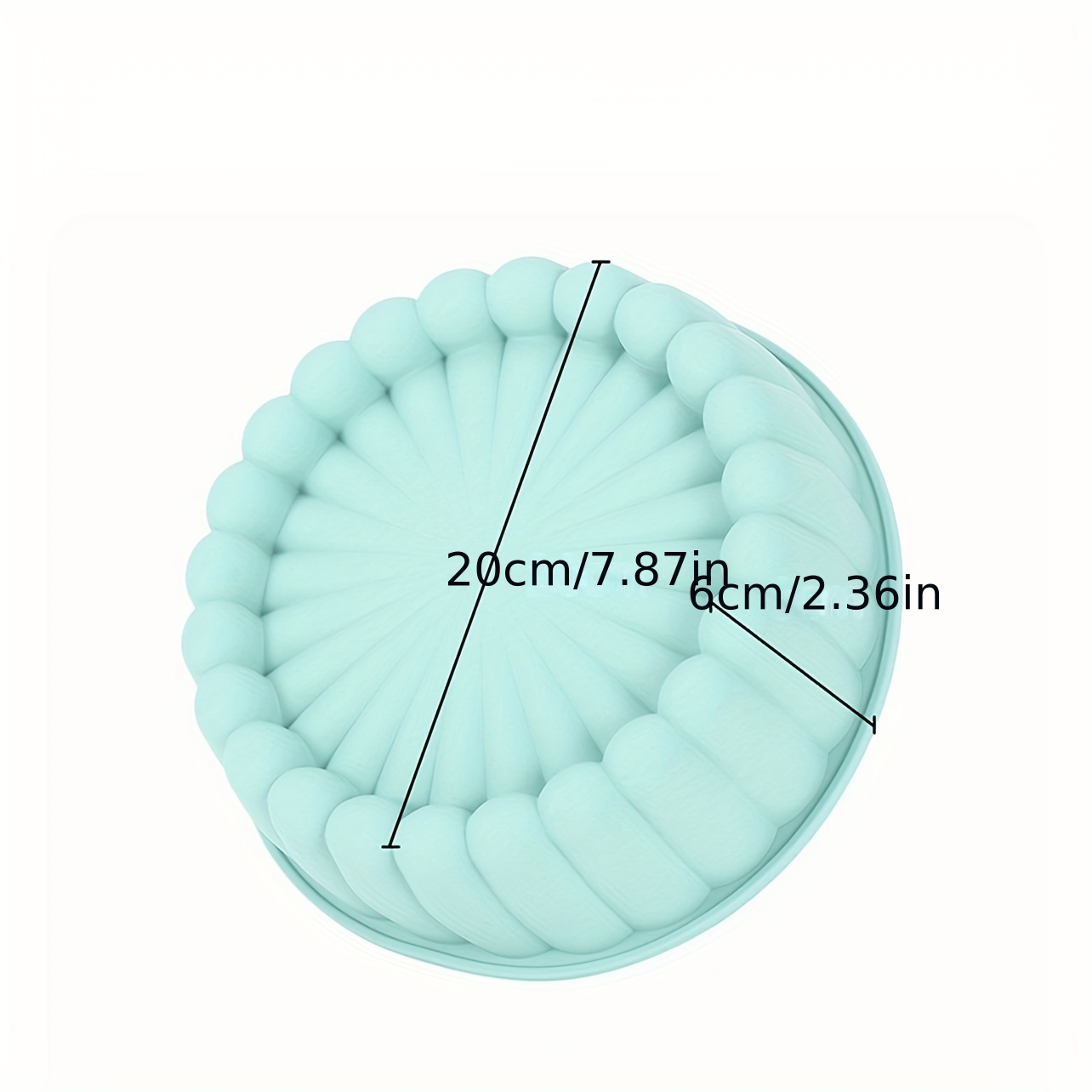 1pc Charlotte Cake Pan 10 24 Silicone Baking Cake Pan Flower - Temu