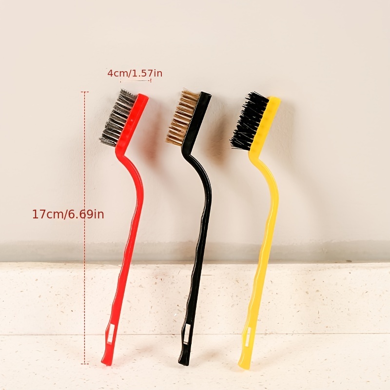 1pc PP Cleaning Brush, Multifunction Gas Stove Crevice Cleaning Brush For  Kitchen