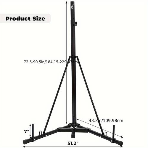 punching bag stand height adjustable heavy boxing bag stand for home gym fitness 150 lbs