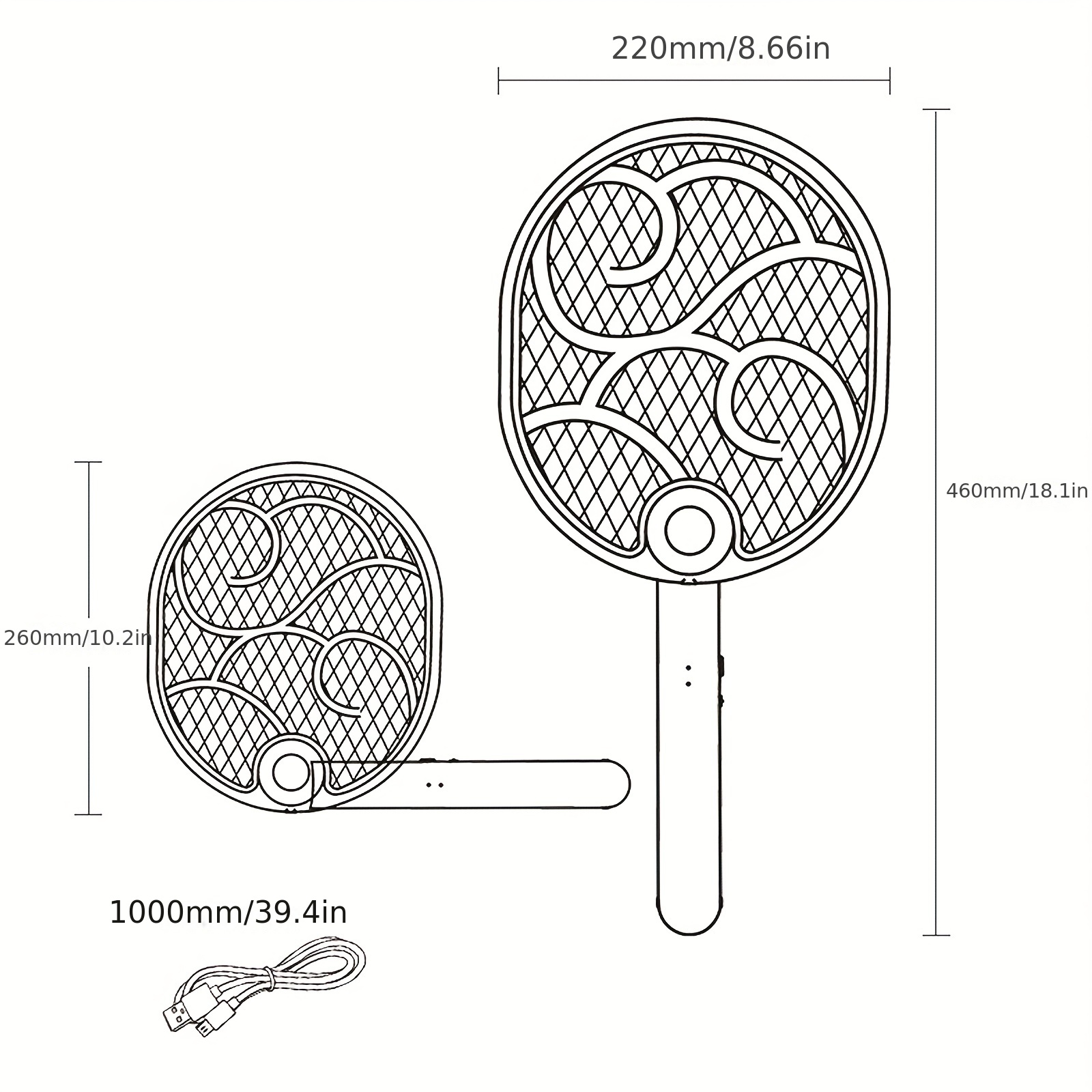 Matamoscas Eléctrico, Exterminador Insectos Batería Interiores Exteriores, Compra En Temu Empieza Ahorrar