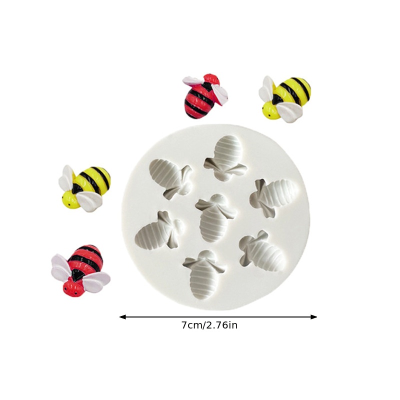 Cute Honey Bee Fondant Mold 3d Silicone Honeycomb Candy Mold - Temu