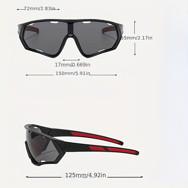 New Mens Outdoor Bicycle Glasses Sports Cycling Sun Glasses