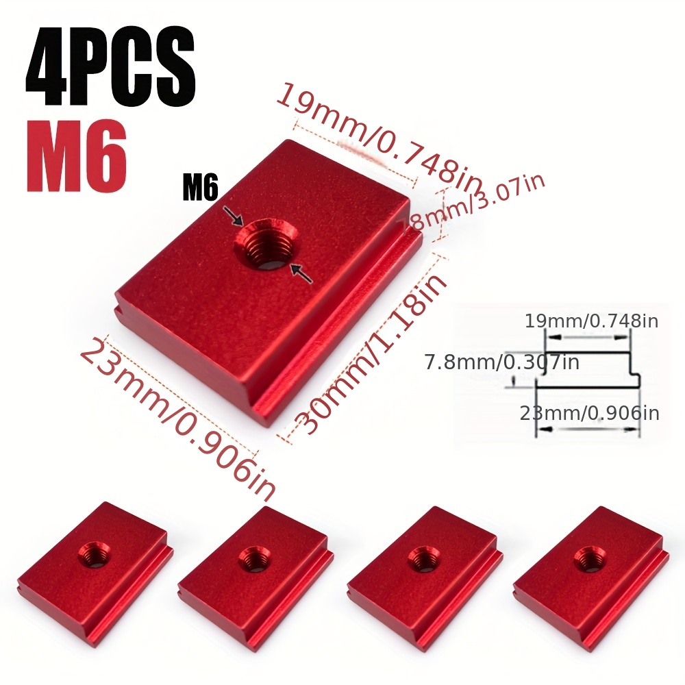 Slider Slot Slider M6, M8 Slider Woodworking T Slot Slider Woodworking Slider