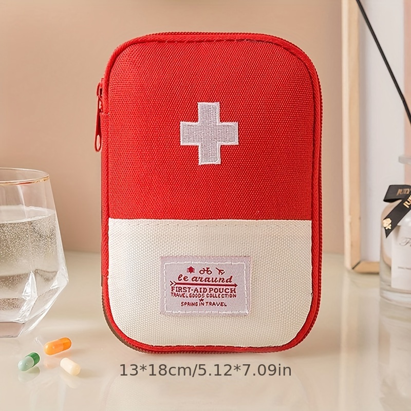 Medicine Organizer And Storage Bag Empty Family First Aid - Temu