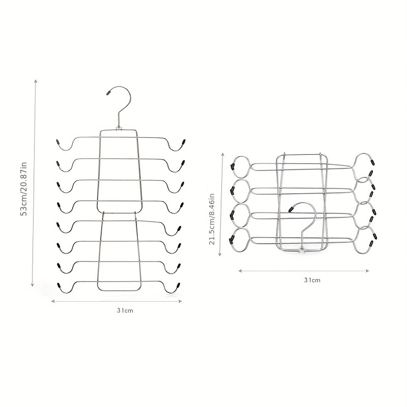 Foldable Space Saving Underwear Bra Storage Rack