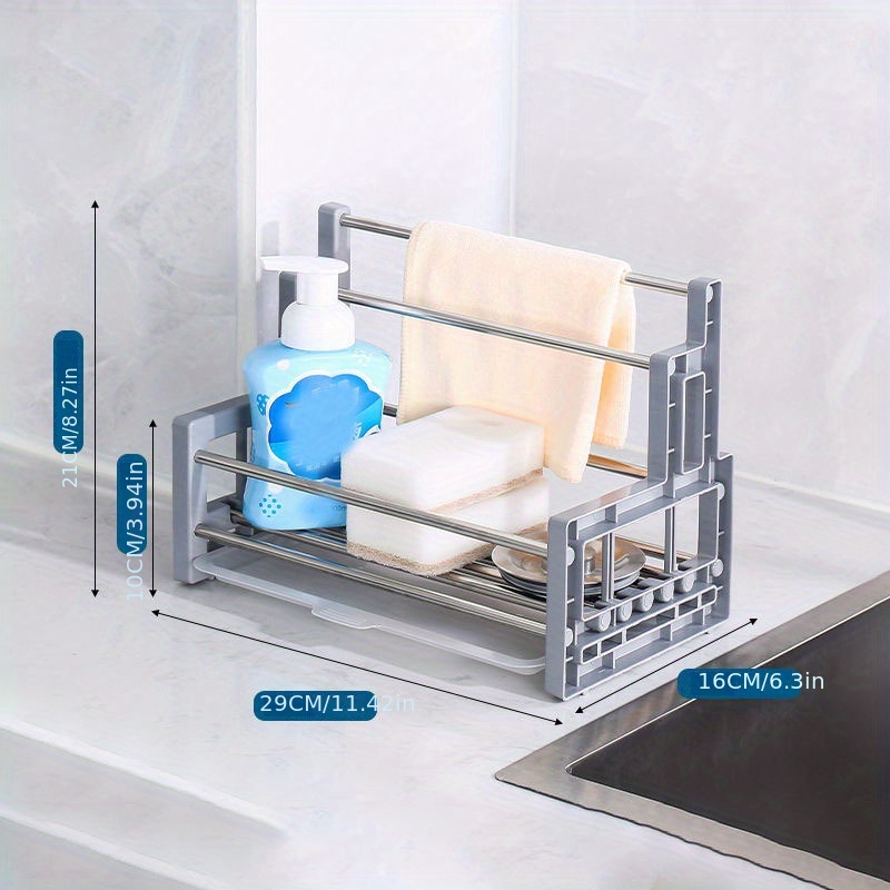 Stainless Steel Dish Soap Dispenser For Kitchen Sink Kitchen - Temu
