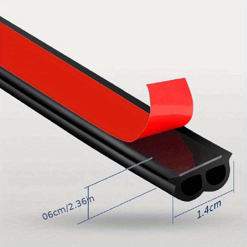 Upgrade Your Car With Self Adhesive Rubber Seal Strip Reduce Noise