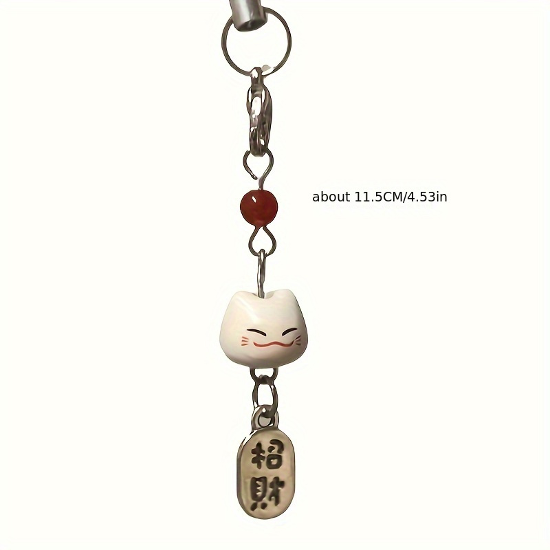 Fortune-Attracting Ceramic Phone Charm Pendant
