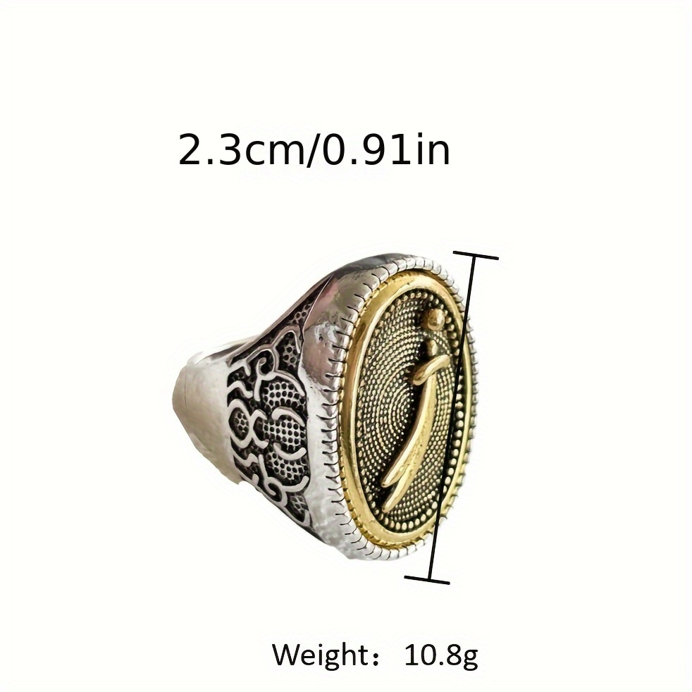 Two tone hot sale fashion rings