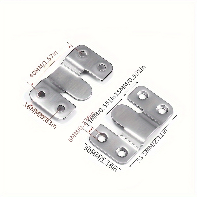 ShenMo 120 Pieces Picture Frame Hooks, Picture Hooks Kit Stainless