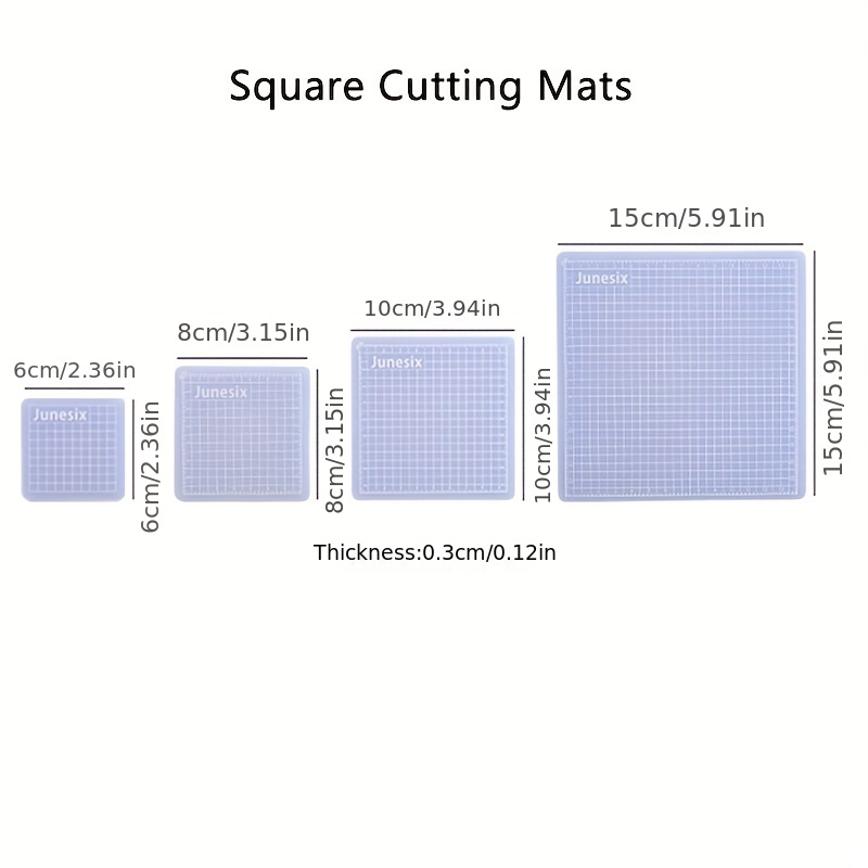 Translucent cutting pad