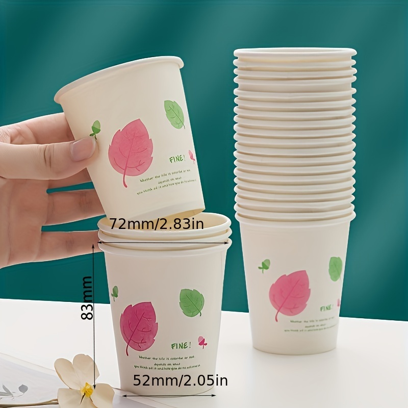 Disposable Mouthwash Cups Small Paper Cups White Disposable - Temu