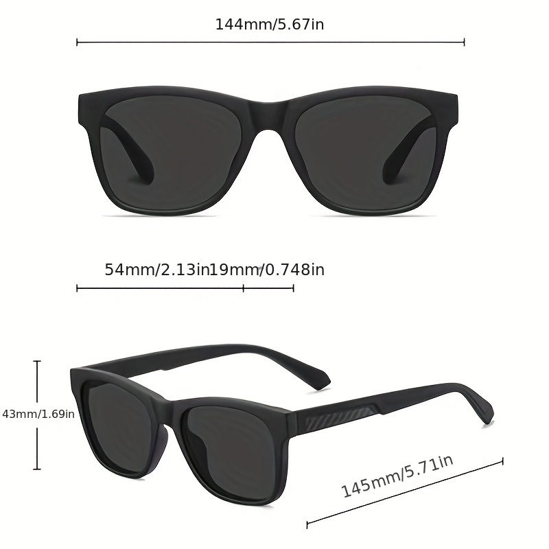 1pc Polarized Sunglasses Mens Trendy Sunglasses Mens Driving