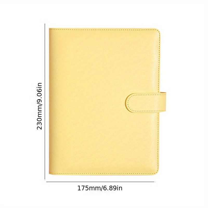 Magnetic Buckle Photo Album Composition Notebooks