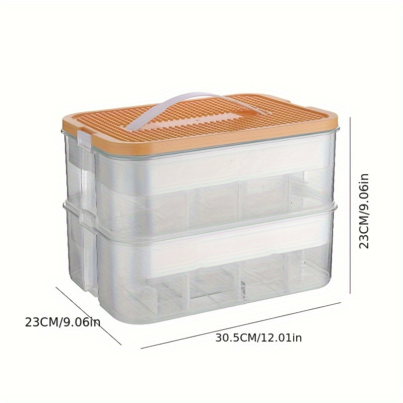 Building Blocks Storage Box Small Particle Storage Box Toys - Temu