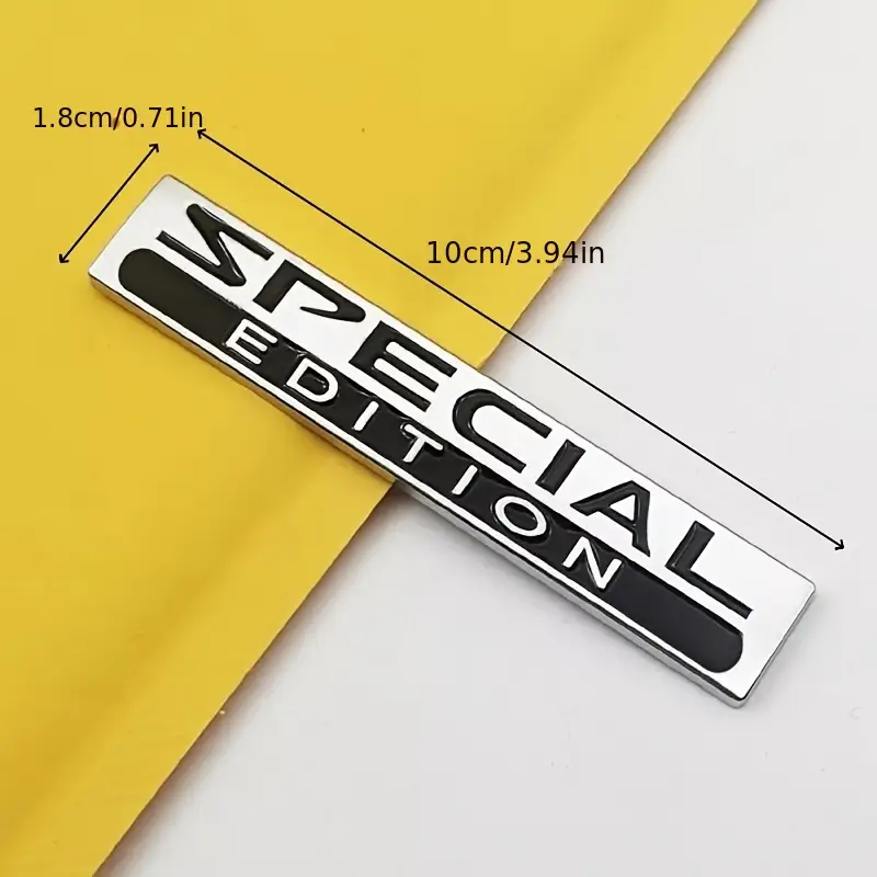 VIP JDM Trunk Fender Emblem Badge – Luxury Limited Edition Sticker Decal