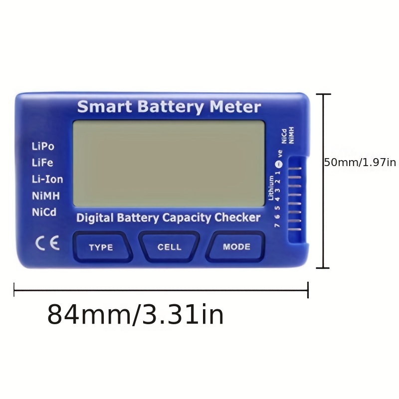 5 in 1 Battery Meter Intelligent Cell Meter Digital Battery Temu