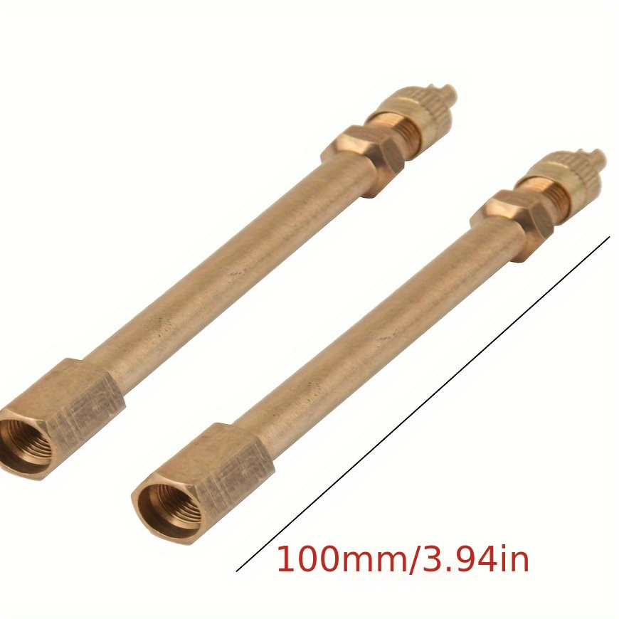 100mm Brass Valve Extensions