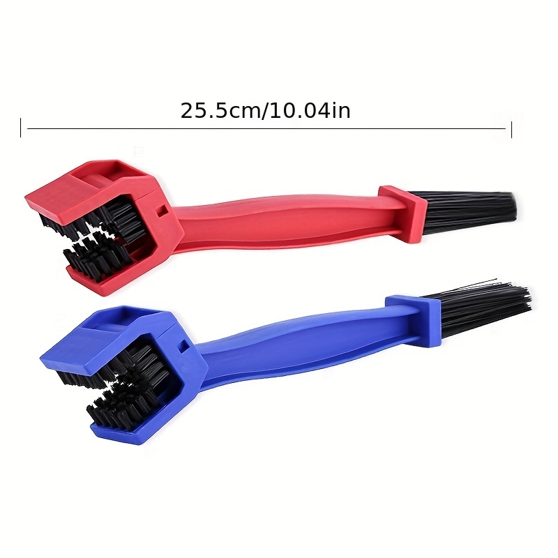 Kit De Nettoyage Vélo 10 Pièces - Brosse Chaîne, Pneus, Jantes - Pour Vélo Et Moto