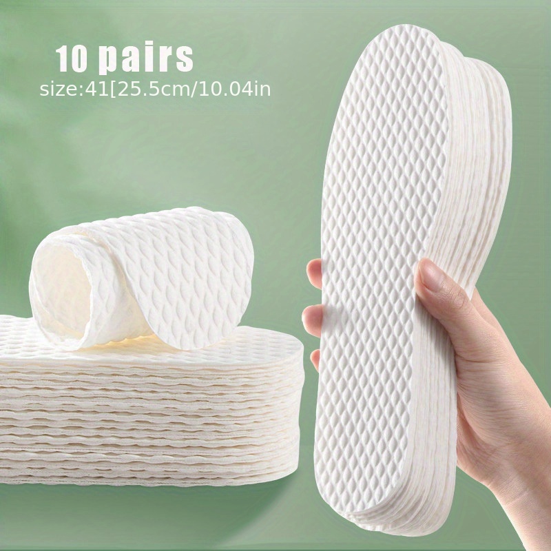 Disposable Insoles Sweat absorbing Deodorizing Breathable No