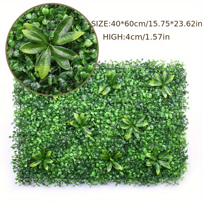 Plastic Artificial Vertical Grass Green Wall, For Decoration