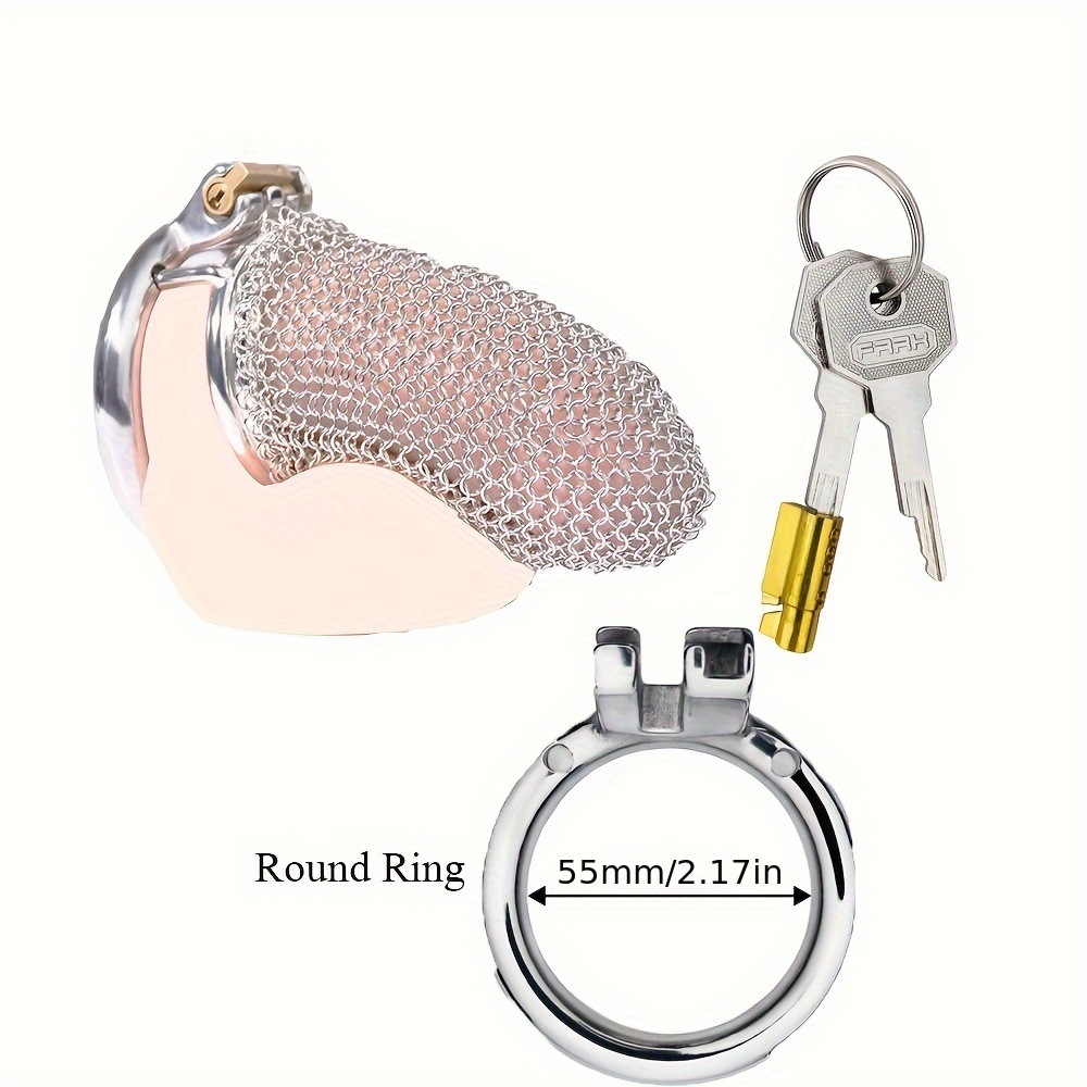 Lightweight Steel Chastity Cage