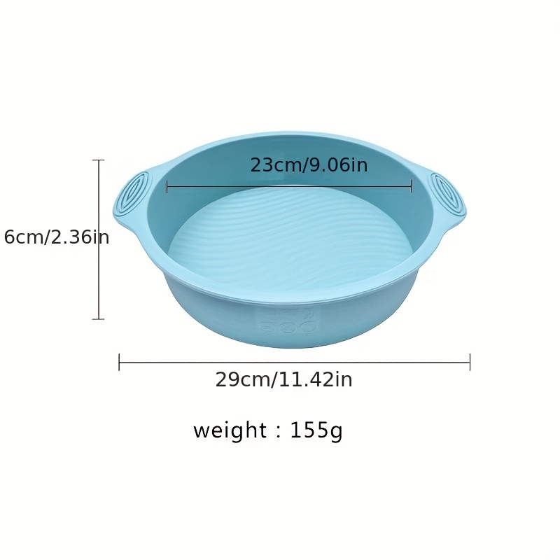 1pc, Molde Para Pasteles (9 ''), Molde Para Pasteles De Silicona Para  Hornear, Molde Para Hornear Antideslizante