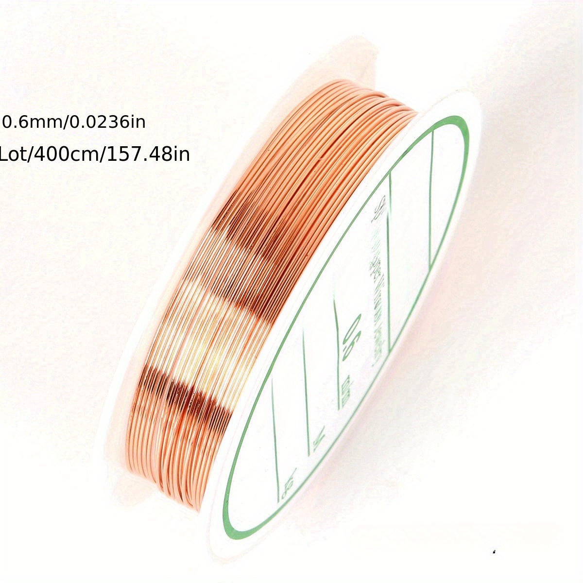 ᐉ Fil de cuivre pour bijoux en couleurs 0.2mm-0.4mm Fil pour