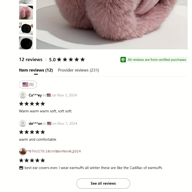 Foldable Earmuffs, Winter Warm Solid Color, Thick Ear Warmer, Coldproof, Stretchable, Plush Design, Soft and Cozy, Suitable for Women and Men, Perfect for Outdoor Activities, Knitted Polyester, Hand Wash Only details 9