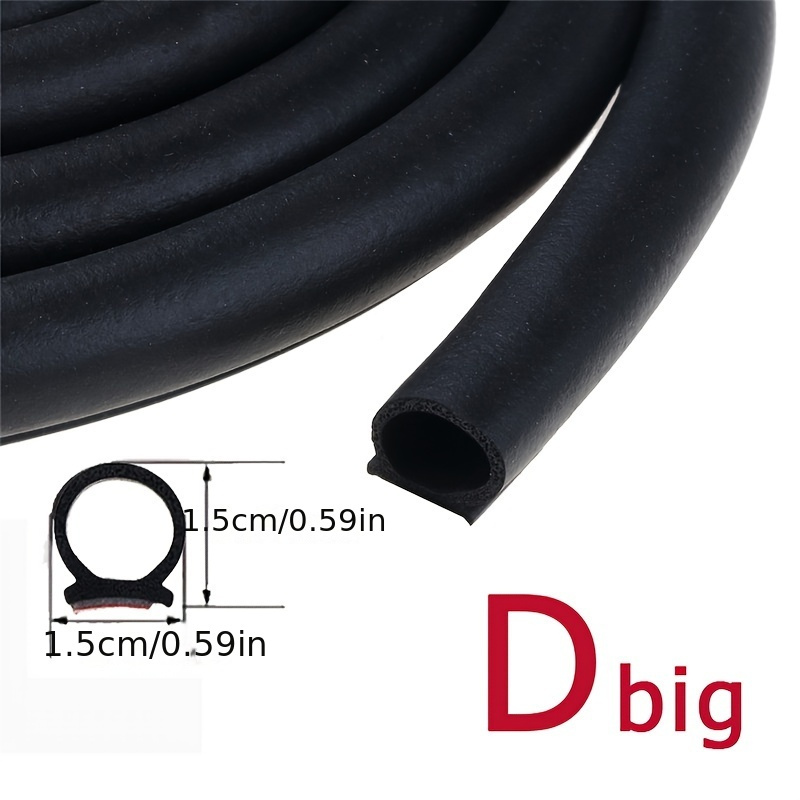 P Z Type 2 Meters Car Door Seal Strip Epdm Rubber Noise Insulation Sealing Strip Door Insulation Tape
